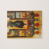Oud Russisch pictogram De Intercessie Legpuzzel (Horizontaal)