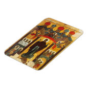 Oud Russisch pictogram De Intercessie Magneet (Linkerzijde)