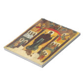 Oud Russisch pictogram De Intercessie Notitieblok (Linkerzijde)