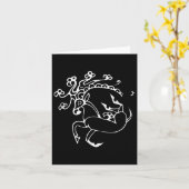 Oud-Russisch Tattoo van de IJsmaagd Kaart (Gele Bloem)