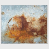 Oud rusten bord, oud zink bord en textuur cadeaupapier (Vlak)