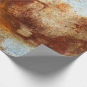 Oud rusten bord, oud zink bord en textuur cadeaupapier (Hoek)