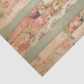 Oud Rustiek Bloemendecoupage Tissuepapier (Detail)