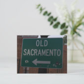 Oud Sacramento-Briefkaart Briefkaart (Staand voorkant)