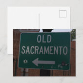 Oud Sacramento-Briefkaart Briefkaart (Voorkant / Achterkant)