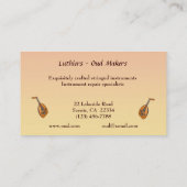 Oud Sales en Repairs Visitekaartje (Achterkant)