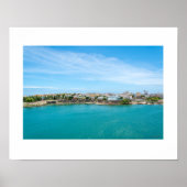 Oud San Juan Puerto Rico Fotografische Afdruk/ Poster (Voorkant)