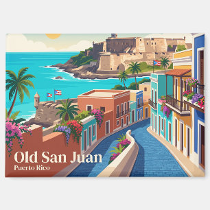 Oud San Juan Puerto Rico Magneet