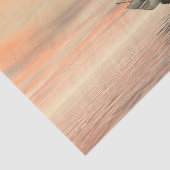 Oud schip door zonsondergang - 3D rendering Tissuepapier (Detail)