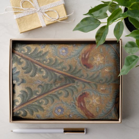 Oud schip weefsel papier (Geschenk)