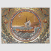 Oud schip weefsel papier (Voorkant)