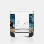 Oud schip whisky glas (Rechts)