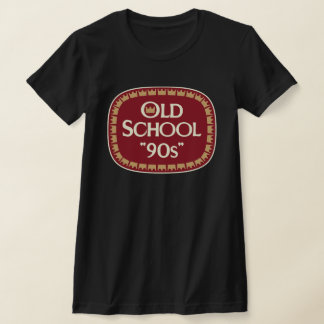Oud School 90s Moutbier 40oz Labelontwerp T-shirt