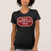 Oud School 90s Moutbier 40oz Labelontwerp T-shirt (Voorkant)