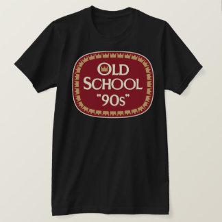 Oud School 90s Moutbier 40oz Labelontwerp T-shirt