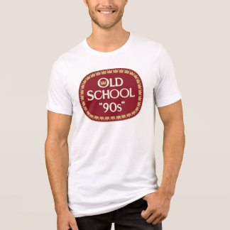 Oud School 90s Moutbier 40oz Labelontwerp Tri-Blend Shirt