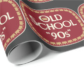 Oud School 90s Moutwijn 40oz Label Design Cadeaupapier (Rol Hoek)