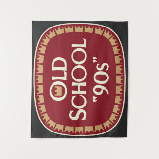 Oud School 90s Moutwijn 40oz Label Design Wandkleed