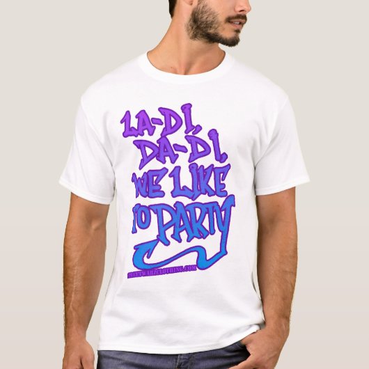 OUD SCHOOLHIP-HOP-shirt T-shirt (Voorkant)