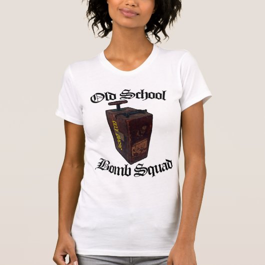 Oud schoolplein t-shirt (Voorkant)