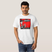 Oud Scratch-ik hoor de duivel lachen T-shirt (Voorkant volledig)