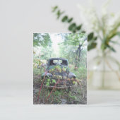 Oud slaan op vrachtwagen briefkaart (Staand voorkant)