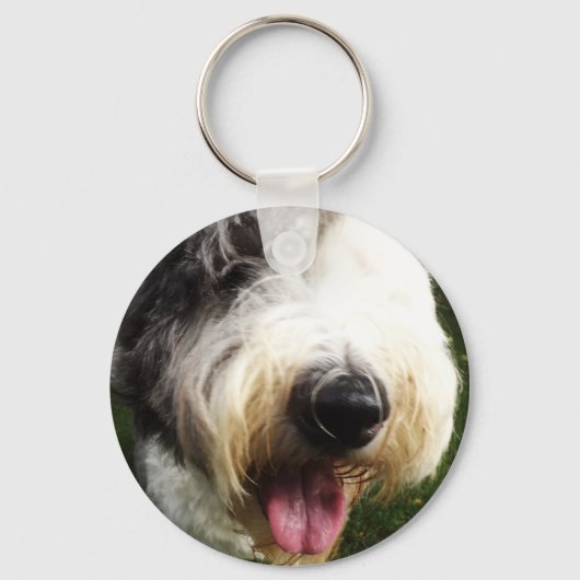 Oud Sleutelhanger van Sheepdog - Big Nose (Voorkant)