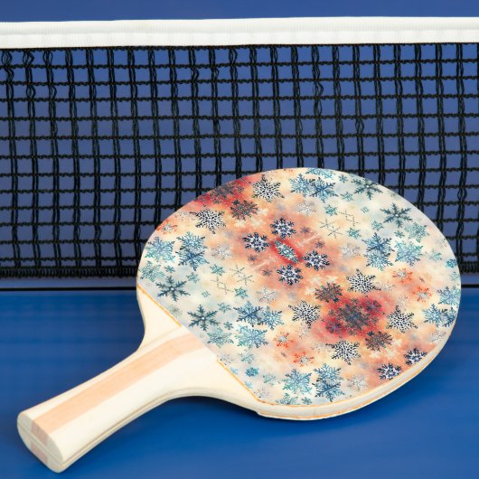 Oud Sneeuwvlokken Patroon - Ping Pong Batje (Insitu)
