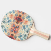 Oud Sneeuwvlokken Patroon - Ping Pong Batje (Zijkant)