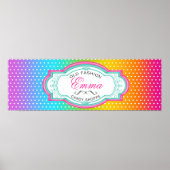 Oud Snoep Sweet Shoppe Banner Poster (Voorkant)