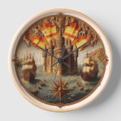 Oud Spaans zeilschip, kaart 4 (Voorkant)