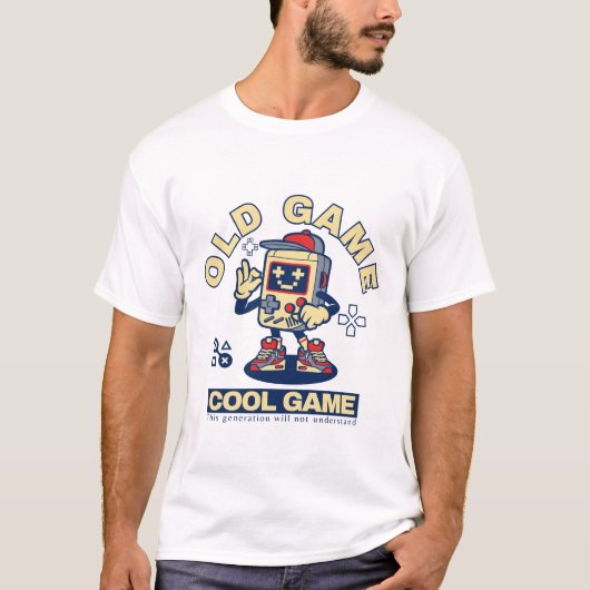 Oud spel cool spel t-shirt (Voorkant)
