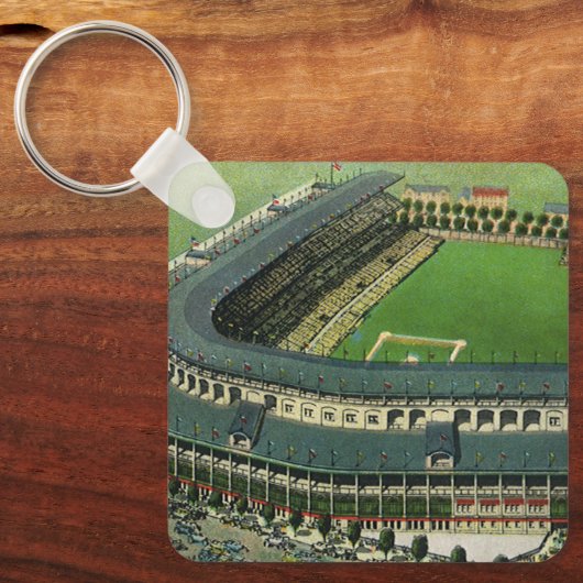 Oud Sport Baseballstadion, Luchtzicht Sleutelhanger (Voorkant)