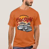 Oud staal 1958 Classic  Truck T-shirt (Voorkant)