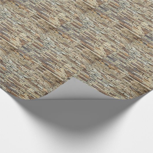 Oud-steenwandtextuur Cadeaupapier (Hoek)