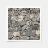 Oud-steenwandtextuur Servetten (Voorkant)