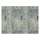 Oud stone wandpatroon, roestachtig tablet tafelkleed (Voorkant (Horizontaal))