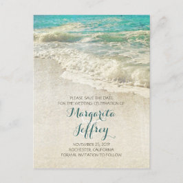 Oud  strand red de datum briefkaarten