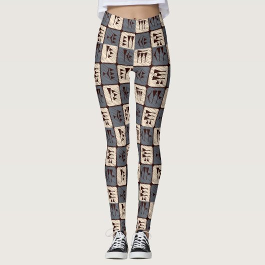 Oud-Sumerisch Leggings (Voorkant)
