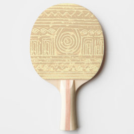 Oud Sumerisch Mesopotamisch Patroon Crème Tafeltennisbatje
