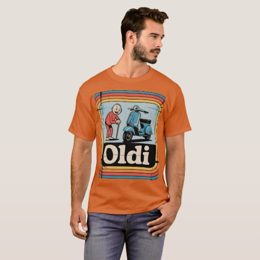 OUD T-SHIRT (Voorkant volledig)