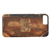 Oud tekstboek Case-Mate iPhone case (Achterkant (Horizontaal))
