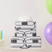 Oud telefoonnummer cadeaupapier