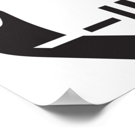 Oud telefoonnummer poster (Hoek)