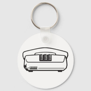 Oud telefoonnummer sleutelhanger
