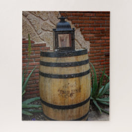 Oud Tequila Barrel met Lantern Legpuzzel