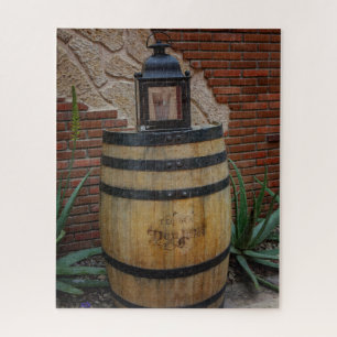 Oud Tequila Barrel met Lantern Legpuzzel