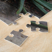 Oud Tequila Barrel met Lantern Legpuzzel (Zijkant)