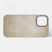 Oud textuurpapier verfrommeld papier iPhone hoesje (Achterkant horizontaal)