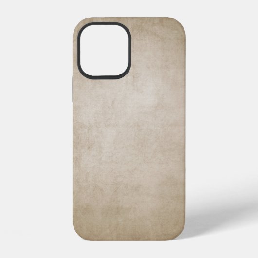 Oud textuurpapier verfrommeld papier iPhone hoesje (Achterkant)